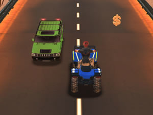 ATV Quad Traffic Racer
